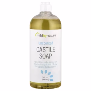 Mild By Nature, Castile Soap, Unscented , 34 fl oz (1,005 ml)