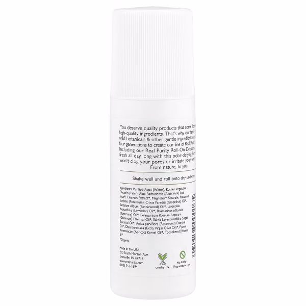 Real Purity, Roll-On Deodorant, 3 fl oz - Image 3