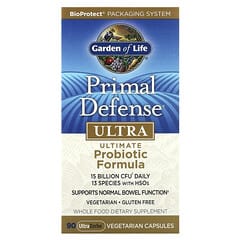 Garden of Life, Primal Defense, Ultra, Ultimate Probiotic Formula, 90 UltraZorbe Vegetarian Capsules